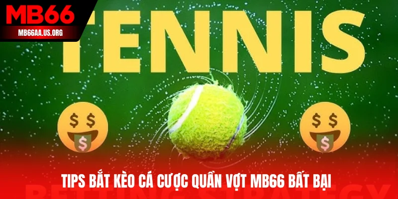 Tips bắt kèo cá cược quần vợt MB66 